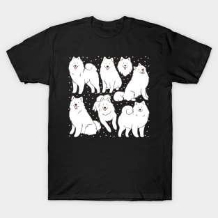 Cute samoyed illustration T-Shirt